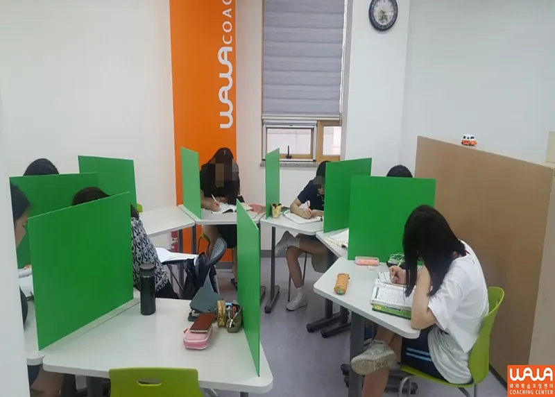 마포점 1:1 학습코칭 모습